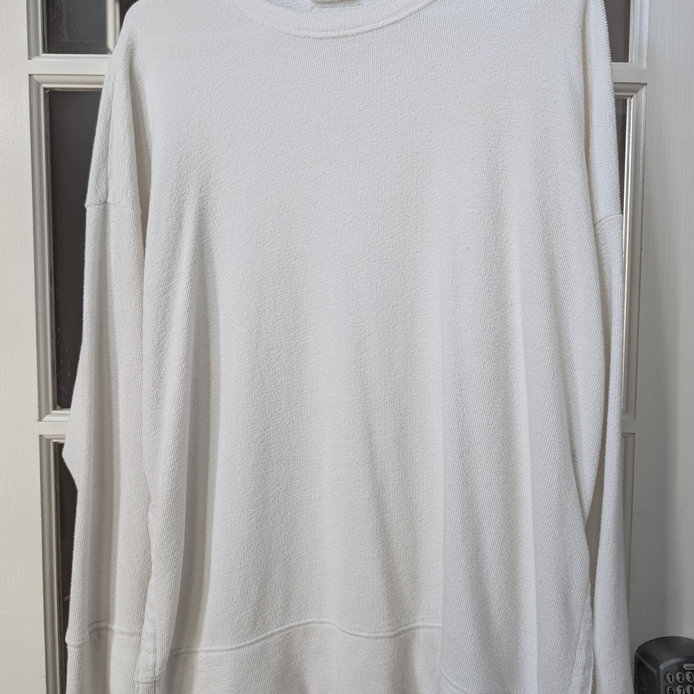 Aerie Classic White Pullover